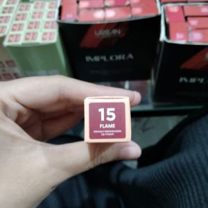 Hanasui Mattedorable Lip Cream No.15 Flame