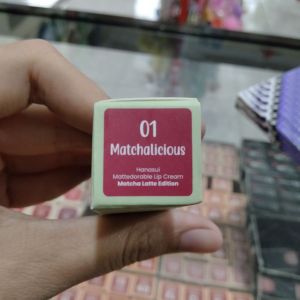 Hanasui Mattedorable Lip Cream Matcha Latte Edition No.01 Matchalicious