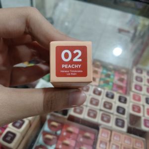 Hanasui Tintdorable Lip Stain No.02 Peachy