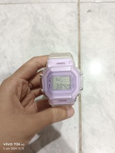 Sport Led Jam Tangan Cewek Purple