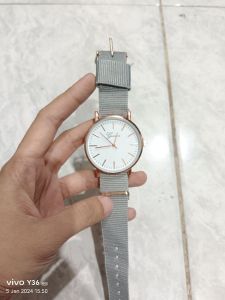 Geneva Jam Tangan Cewek Grey