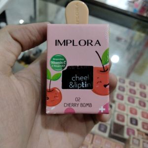 Implora Cheek & Lip Tint No.02 Cherry Bomb