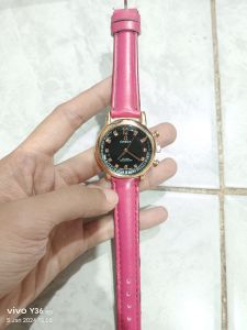 Omega Jam Tangan Cewek Pink
