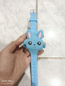 Led Animal Jam Tangan Anak Blue