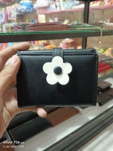 Taomicmic Flowers Dompet Cewek Black