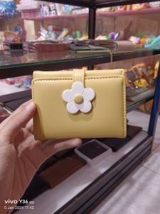 Taomicmic Flowers Dompet Cewek Yellow