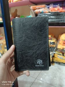Mortega Dompet Cowok Hitam