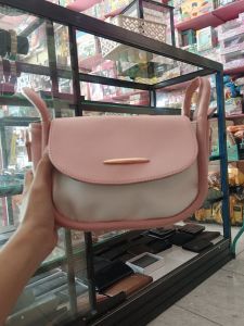 Tas Fashion Slempang Dusty Pink