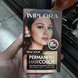 Implora Permanent Hair Color No.03 Dark Brown 230ml + 10ml