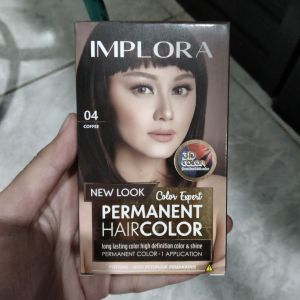 Implora Permanent Hair Color No.04 Coffee 230ml + 10ml