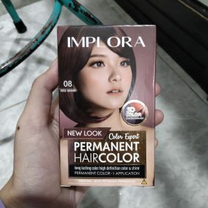 Implora Permanent Hair Color No.08 Redwine 230ml + 10ml