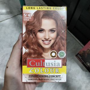 Cultusia Colour Conditioning Concept - Copper Gold 5/43/ 30gr + 30ml + 15gr