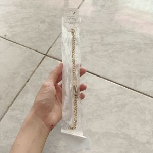 Gucci Gelang Stainless Steel Gold