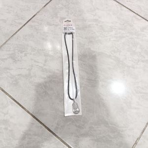 Kalung Tali Liontin Pita Silver