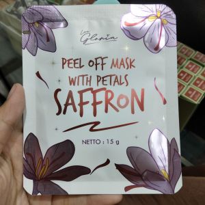 Lea Gloria Peel Off Mask With Petals/ Saffron/ 15gr/OKT2024