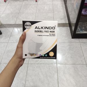 Alkindo Duckbill Box/Dewasa/50pcs/Putih