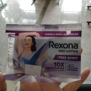 Rexona Deo Lotion Sachet Free Spirit/ 9gr