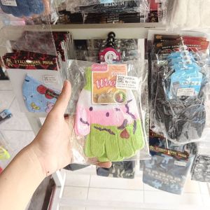 QingLian Sarung Tangan Anak 3 Warna Motif