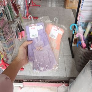 Huniu Woll Sarung Tangan Dewasa Pita