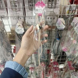 Strap Masker Ulir Karakter Coklat Susu