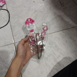 Strap Masker Mote Rantai Hitam