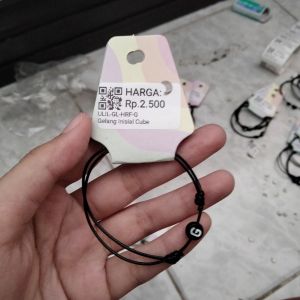 Gelang Inisial Cube/ G
