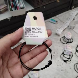 Gelang Inisial Cube/ P
