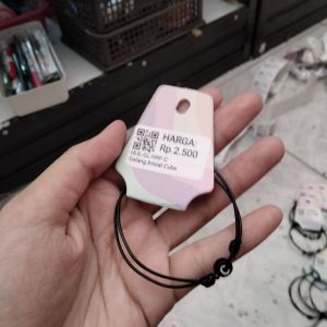 Gelang Inisial Cube/ C