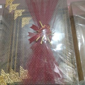 Box Seserahan Merah Gold