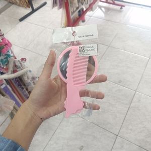 Set Sisir Dan Cermin Polos