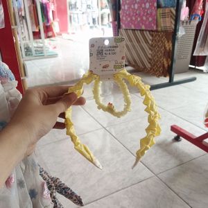 Set Bando dan Ikat Rambut Korea