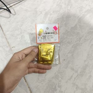 Balon Huruf Gold P