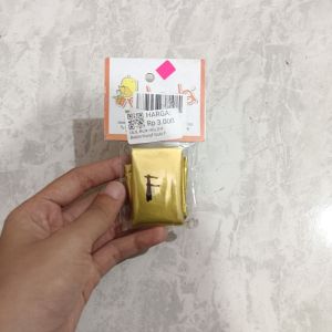 Balon Huruf Gold F