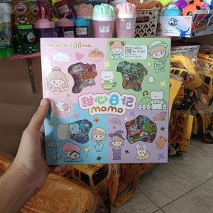 Stiker Momo Mix Box