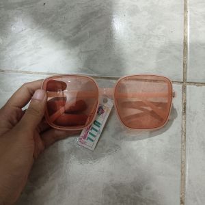 Kacamata Dewasa/Cewek/Kotak Semi Pink