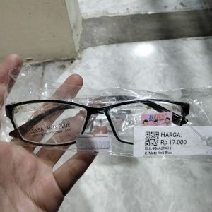 Kacamata Anak Anti Blue/ Hitam