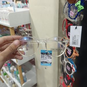 Kacamata Dewasa Blue Light Rollies/Cewek/Clear