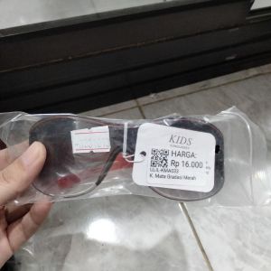 Kacamata Anak Gradasi Merah 