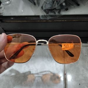 Kacamata Gold Orange