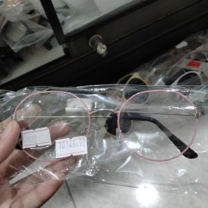 Kacamata Wanita Pink Silver 