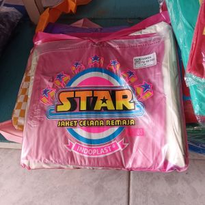 Jas Hujan Remaja Jaket Celana Star