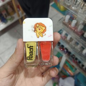 Peach Nail Polish 2in1