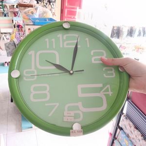 Jam Dinding Timestar Quartz Hijau