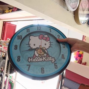 Jam Dinding Ogana Quartz Hello Kitty