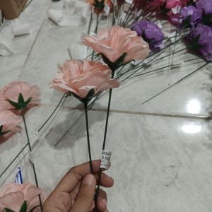 Bunga Kuntum Anyelir Peach
