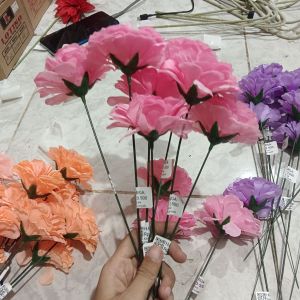 Bunga Kuntum Anyelir Pink 