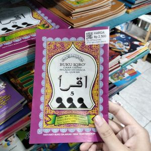 Buku Iqro Jilid 5 kecil