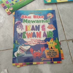 Aku Bisa Mewarnai Ikan Dan Hewan Air
