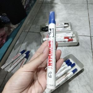 Snowman Permanent Marker/ Biru