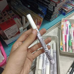 Snowman White Marker Kecil